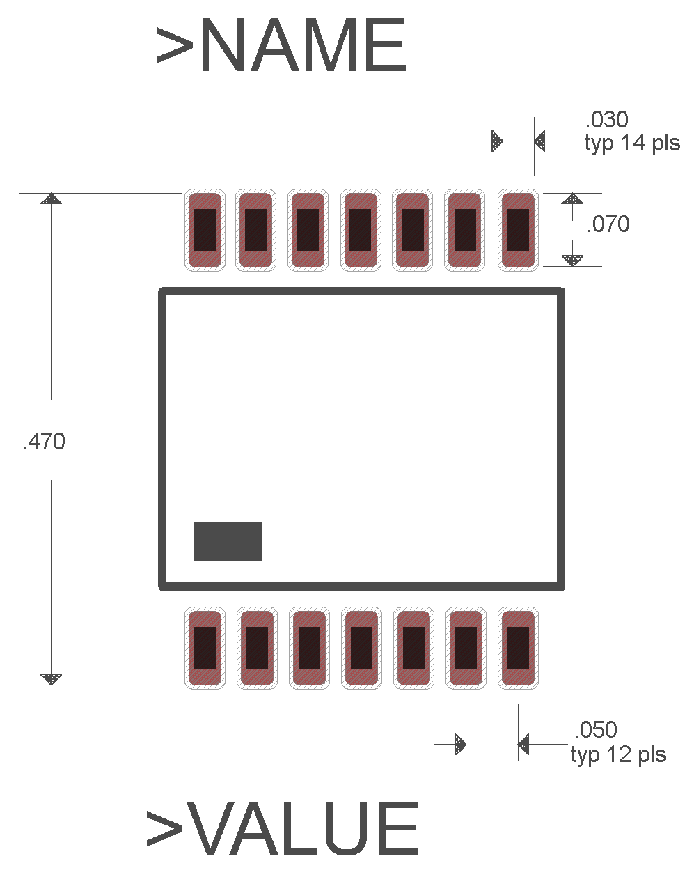 K Package Land Pattern